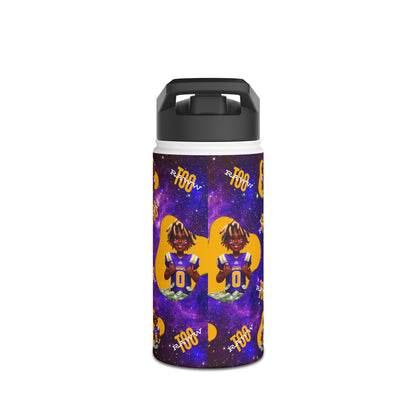 Star-Struck Hydration: Unisex Water Bottle Featuring T-raww the Athlete