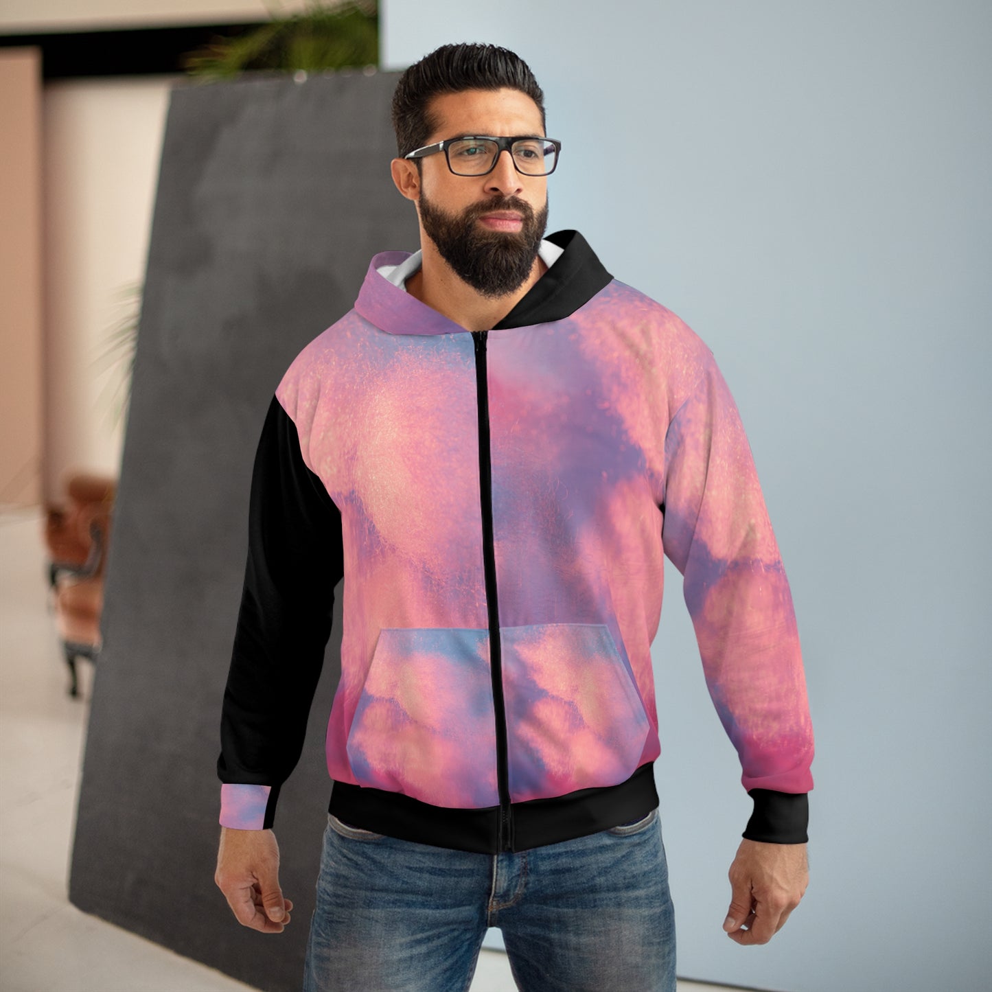 Magic Maker Pastel Zip Up Hoodie