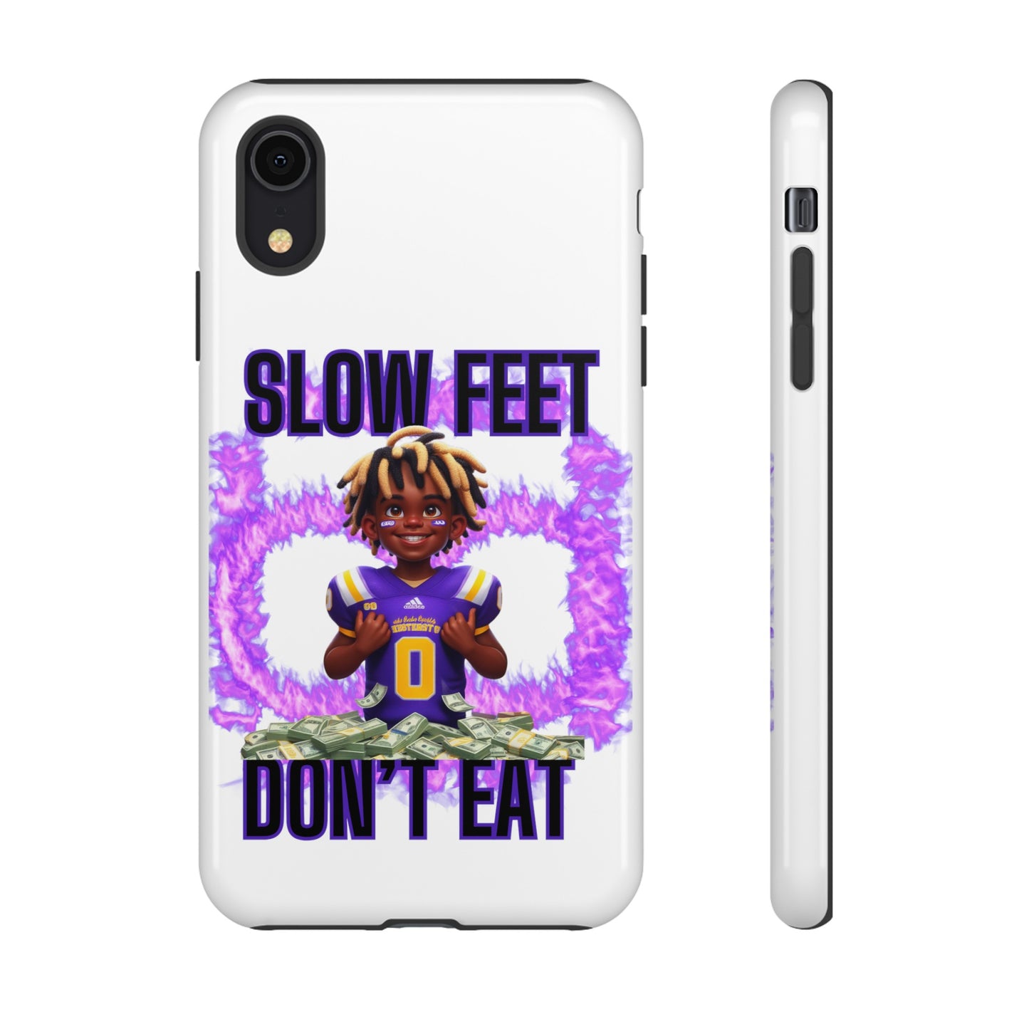 Champion's Shield: Traww239's 'Slow Feet Don't Eat' iPhone Case