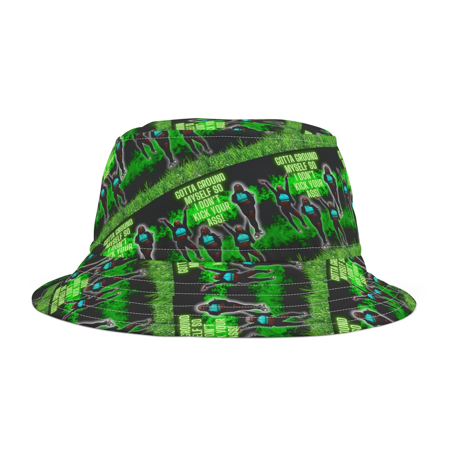 Drip Essential: Beautiful Quu's 'Gotta Ground Myself' Bucket Hat