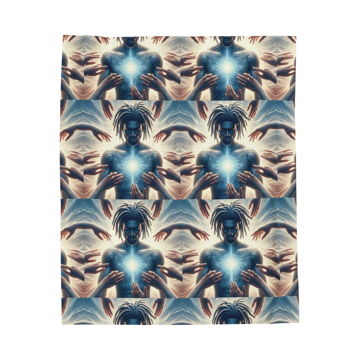 The Male Reiki Healing Plush Blanket