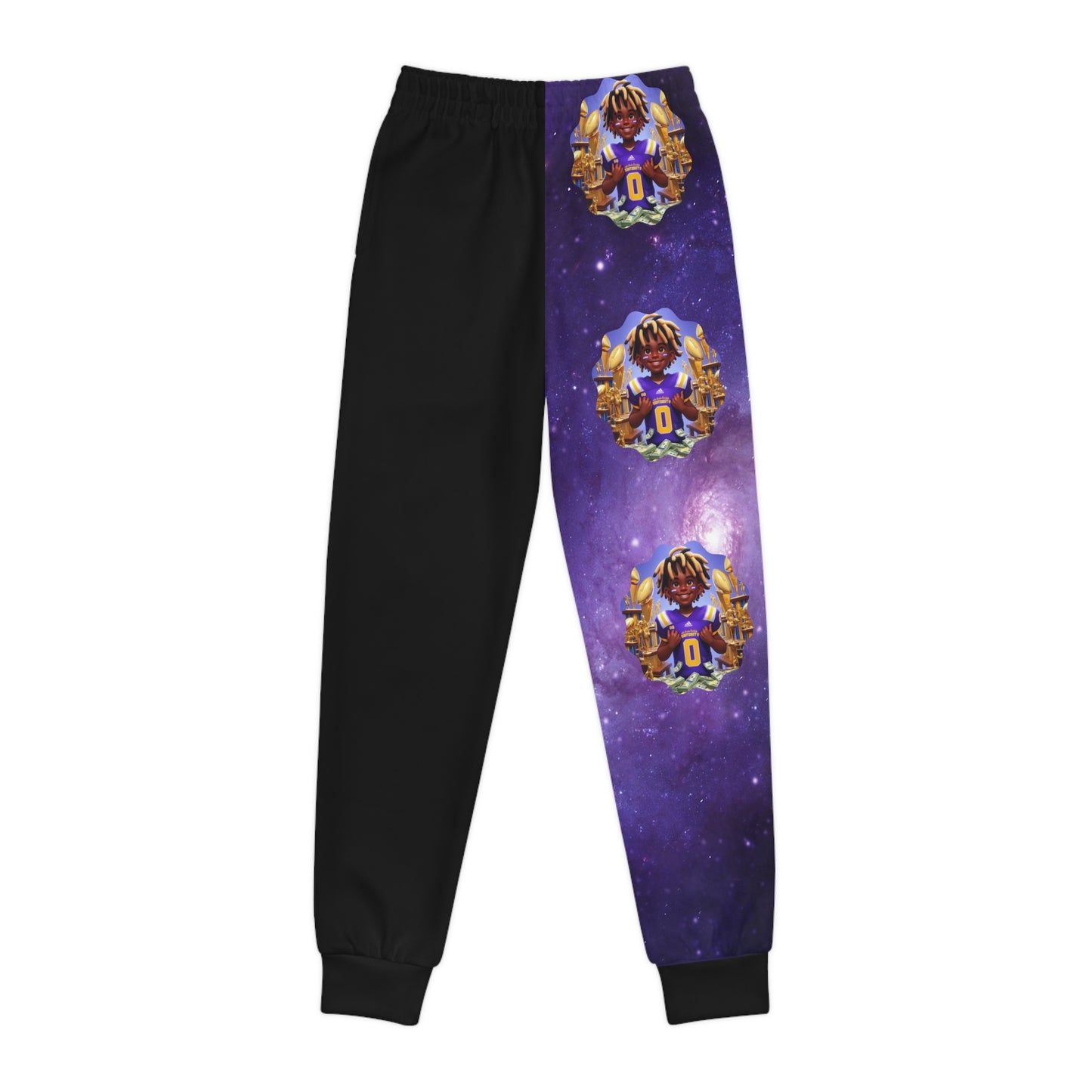 Galactic Glory: T-Raww239 Football Player Joggers