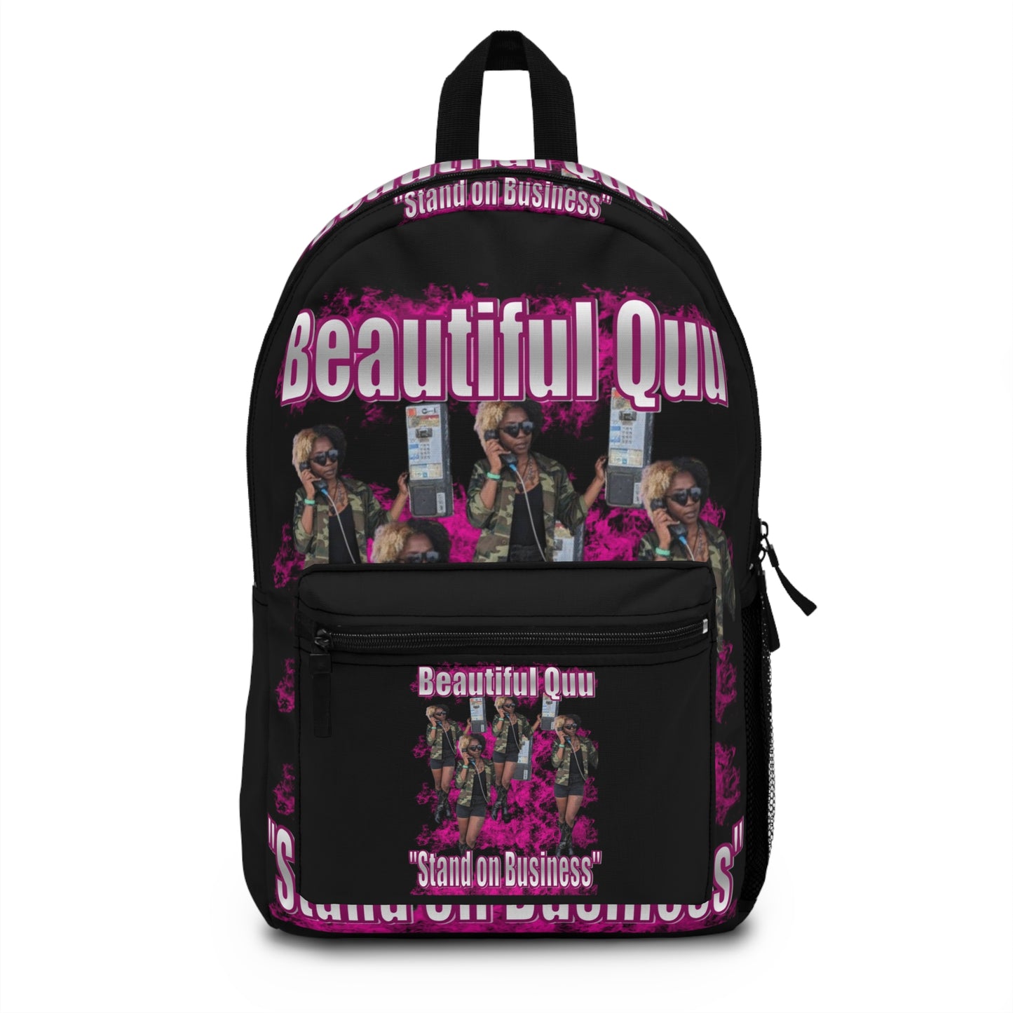 Empowerment on the Go: Beautiful Quu's 'Stand on Business' Slogan Bookbag