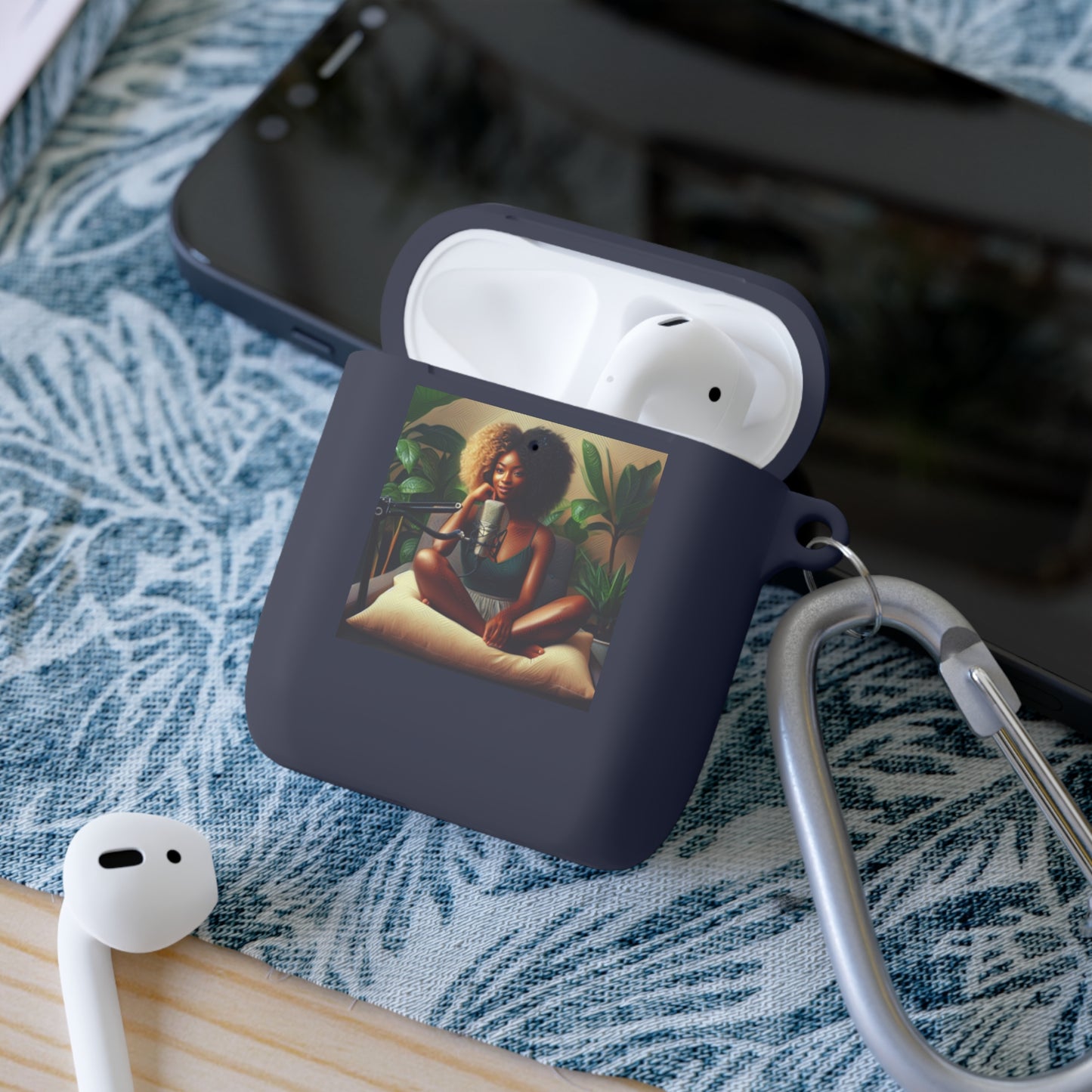 Podcast Bliss: Elevate Your Vibes with Our Stylish AirPods Case