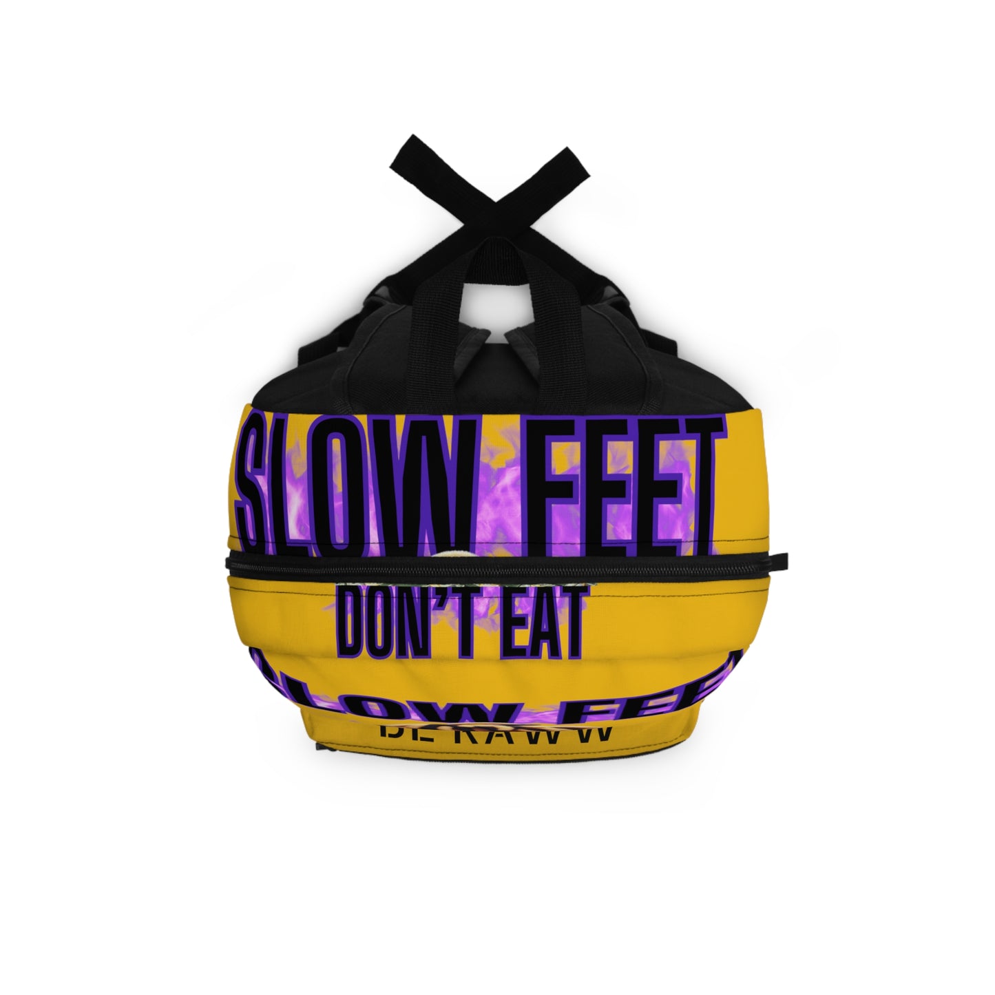 Carry Your Drive: Traww239's 'Slow Feet Don't Eat' Slogan Bookbag