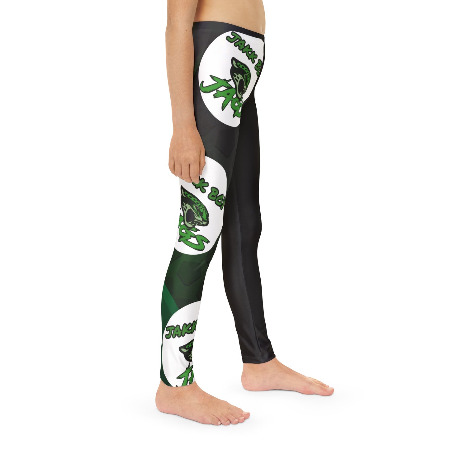 Unisex Kids' Leggings for 9U Jakk Boys West Orlando Jaguars Football Team