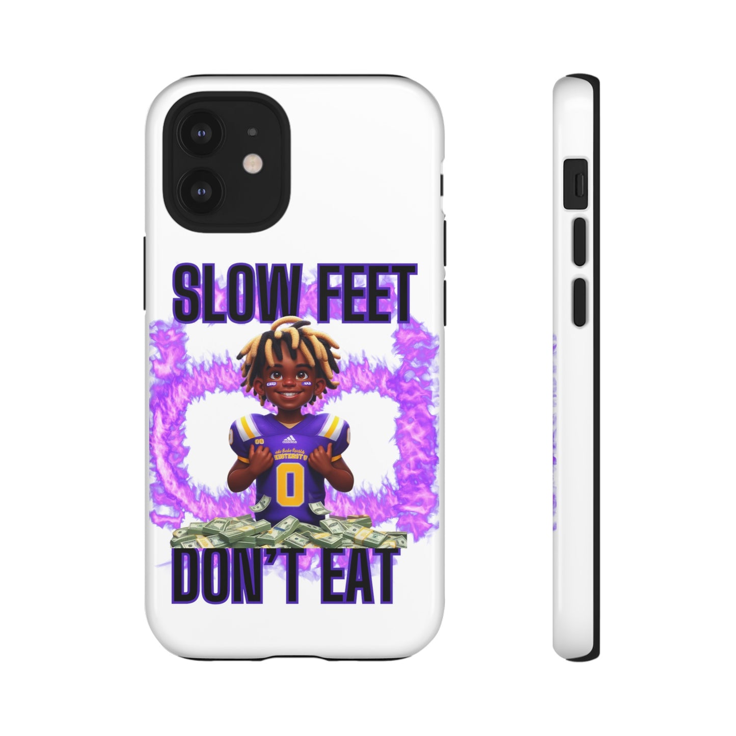 Champion's Shield: Traww239's 'Slow Feet Don't Eat' iPhone Case