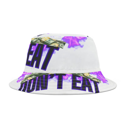 Stride to Success: Traww239's 'Slow Feet Don't Eat' Slogan Bucket Hat