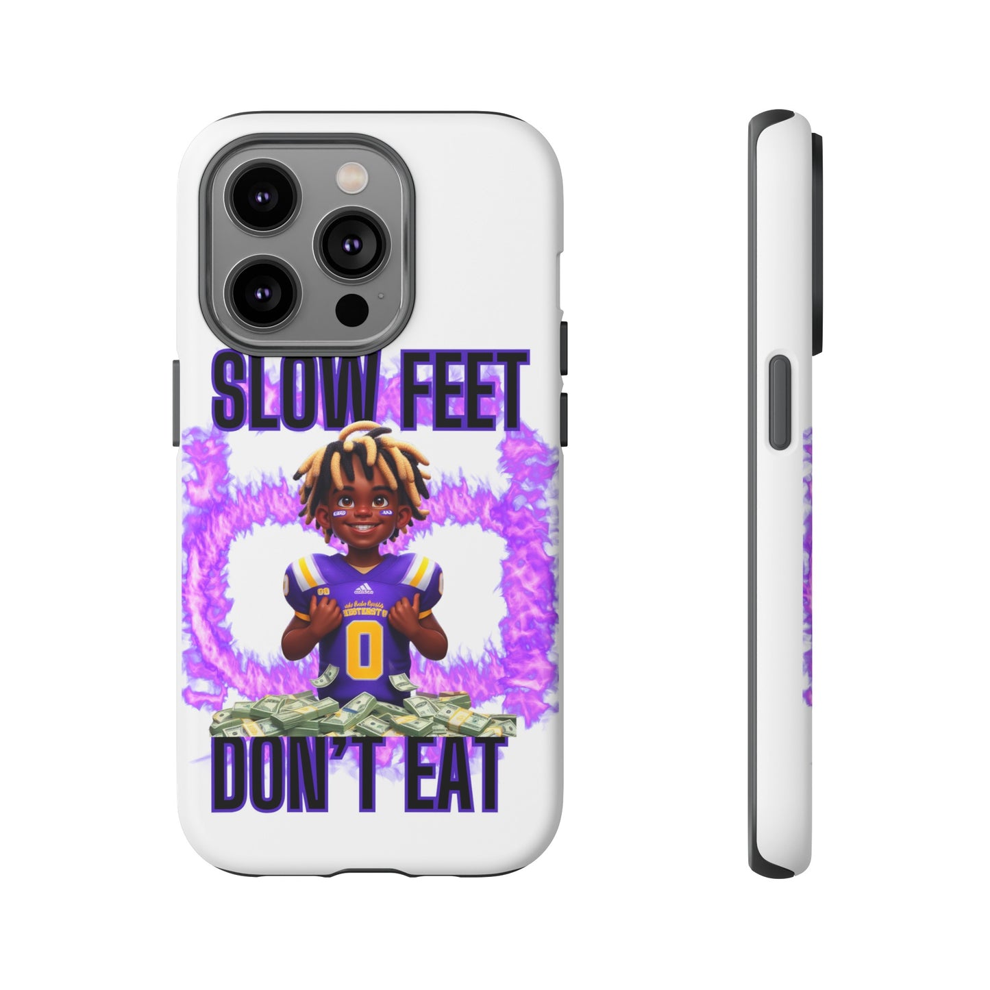 Champion's Shield: Traww239's 'Slow Feet Don't Eat' iPhone Case