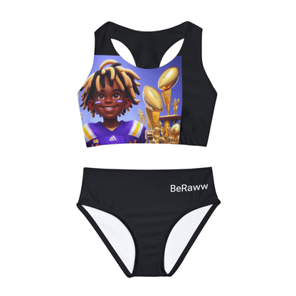 Girls BeRaww Swimsuit