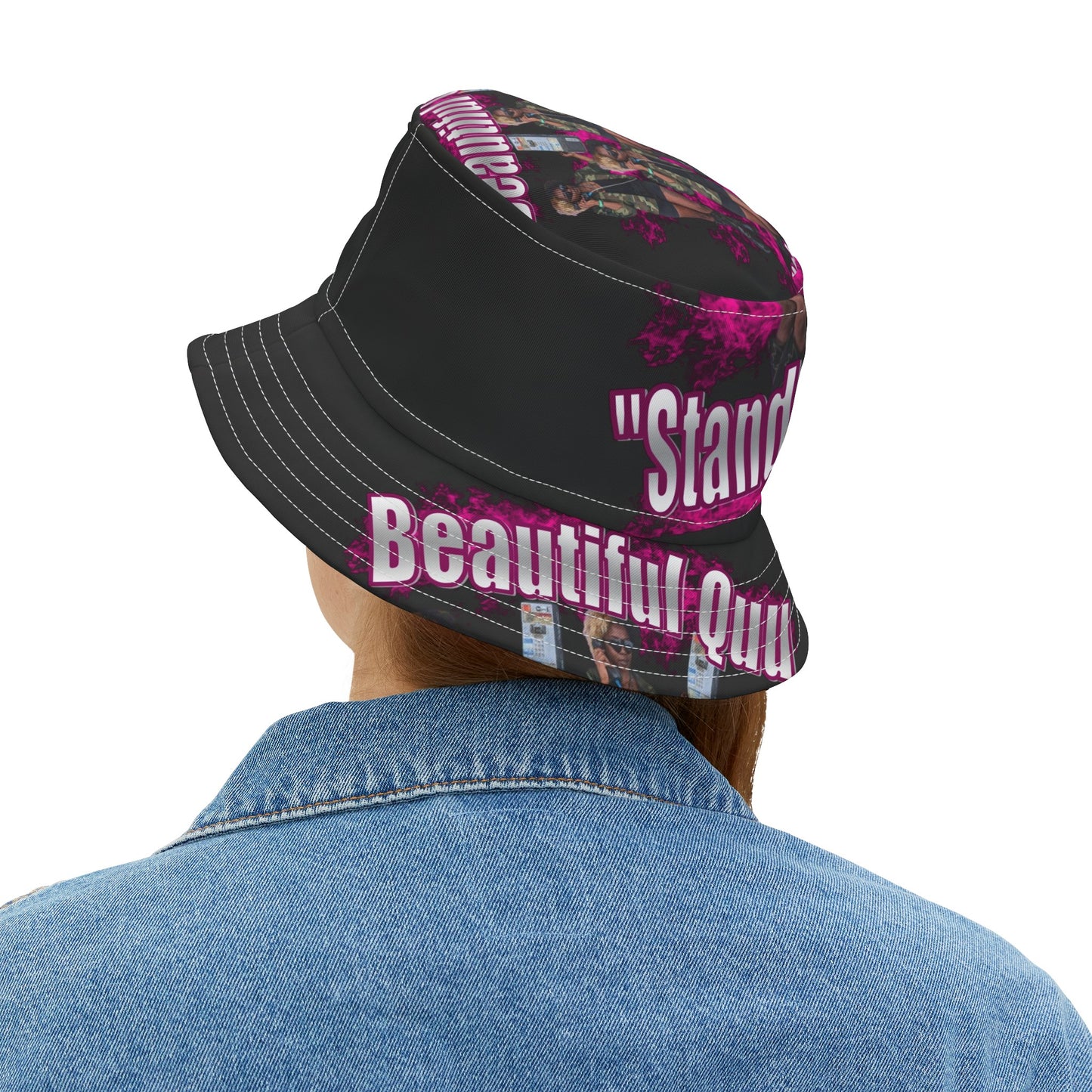 Empowerment Shade: Beautiful Quu 'Stand on Business' Bucket Hat