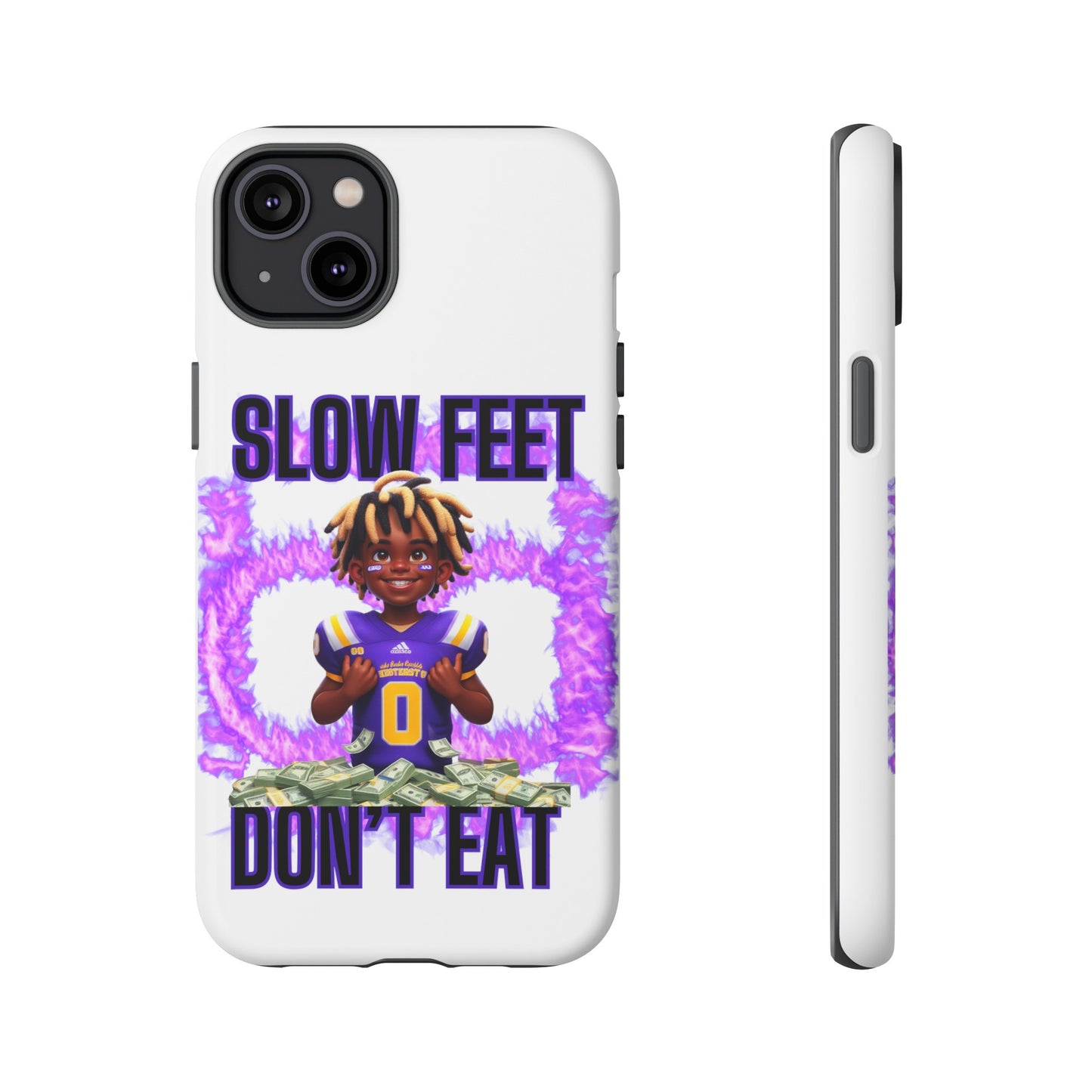 Champion's Shield: Traww239's 'Slow Feet Don't Eat' iPhone Case