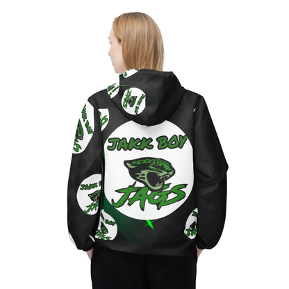 Unisex Windbreaker for 9U Jakk Boys West Orlando Jaguars Football Team